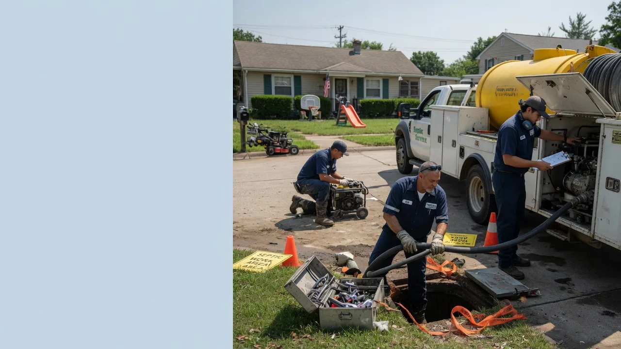 Septic Tank Pumping in Millersport, OH near me